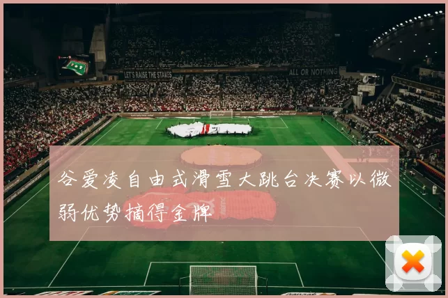 谷爱凌自由式滑雪大跳台决赛以微弱优势摘得金牌